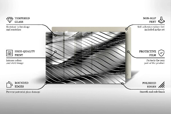 Kryt na indukčnú dosku 3D kovová konštrukcia