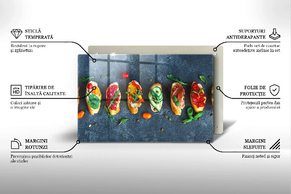 Krycia doska na sporák Farebné sendviče