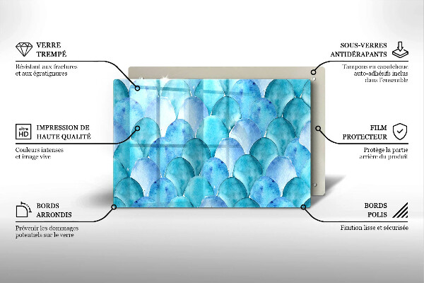 Krycia doska na sporák Akvarelové váhy