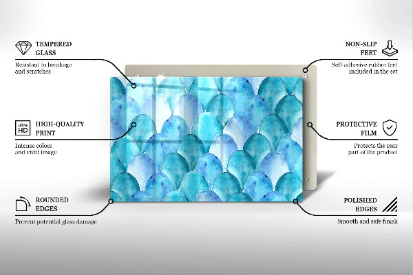 Krycia doska na sporák Akvarelové váhy