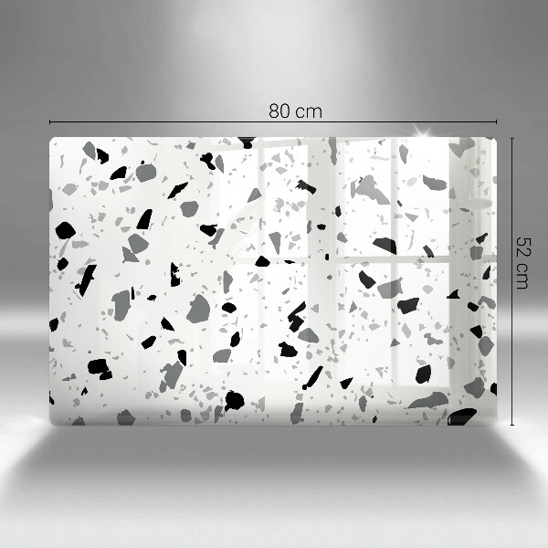 Krycia doska na sporák Dekoratívna kamenina