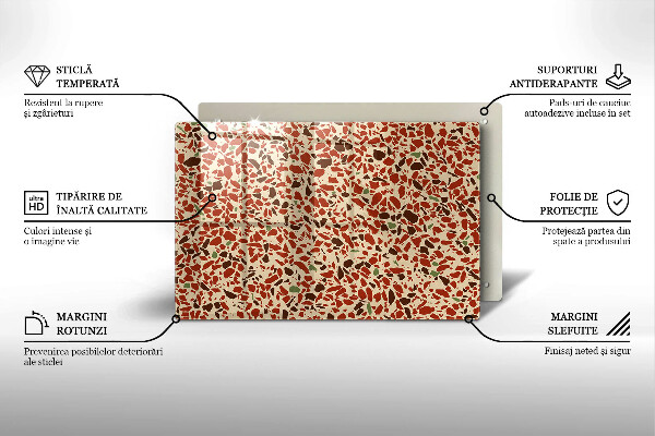 Krycia doska na sporák Jemná kamenina