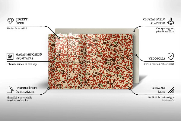 Krycia doska na sporák Jemná kamenina
