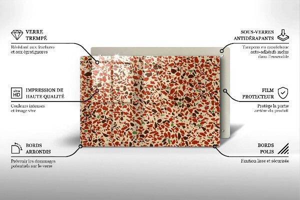 Krycia doska na sporák Jemná kamenina