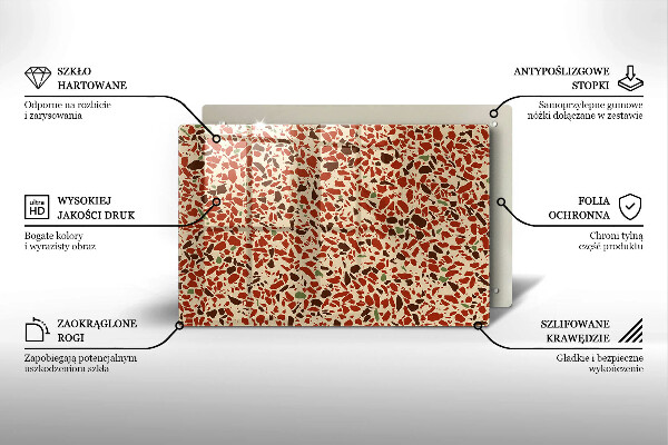 Krycia doska na sporák Jemná kamenina