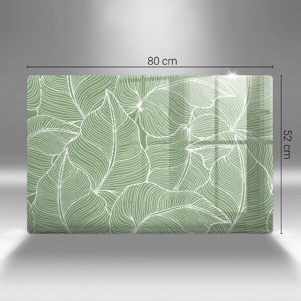 Krycia doska na sporák Lineárne listy