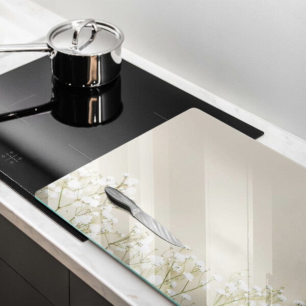 Sklo za varnú dosku Sadrové boho kvety