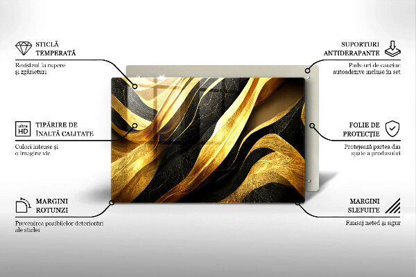 Sklo za varnú dosku Elegantná abstrakcia