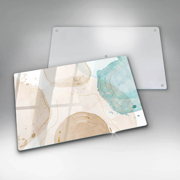 Sklo za varnú dosku Svetlé boho tvary