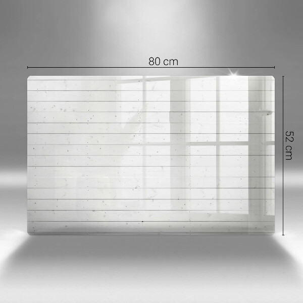 Kalené sklo za sporák Moderné svetlé dosky