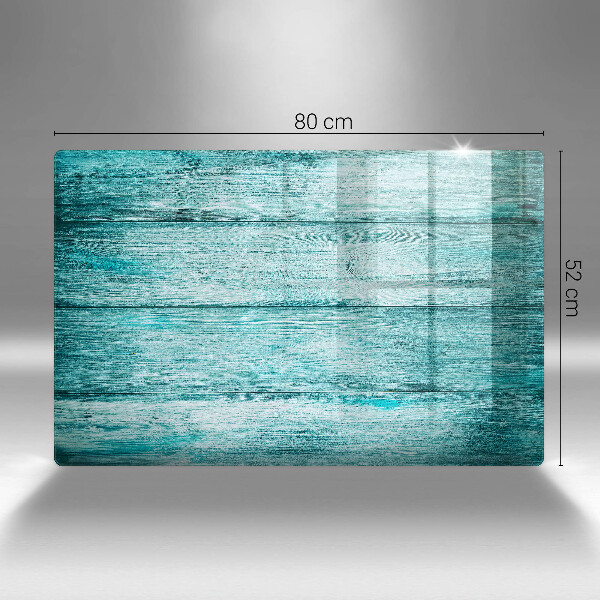 Kalené sklo za sporák Vintage drevené dosky