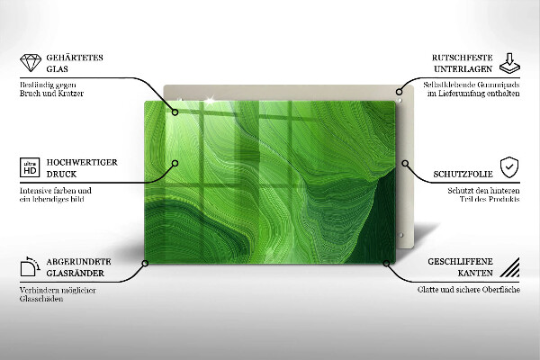 Kalené sklo za sporák Abstraktná textúra