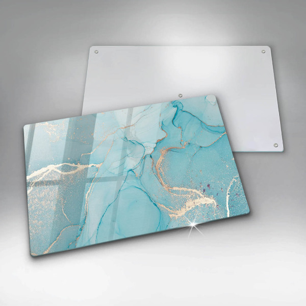 Kalené sklo za sporák Kamenná abstrakcia