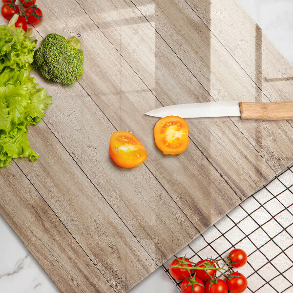 Kalené sklo za sporák Drevené dosky