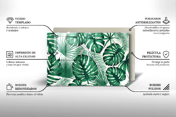 Sklo za varnú dosku Monstera odchádza