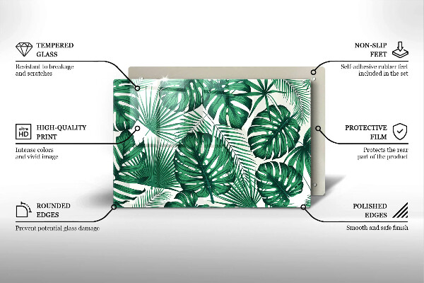 Sklo za varnú dosku Monstera odchádza