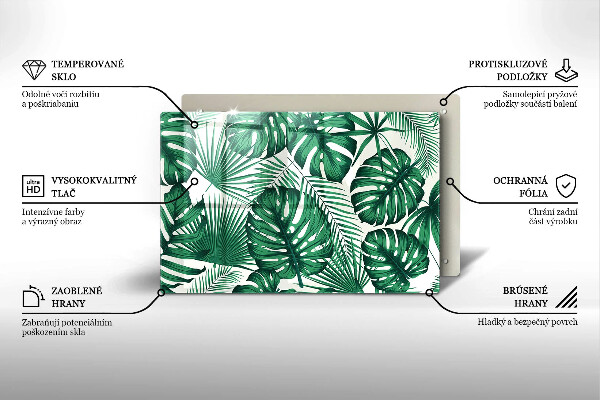 Sklo za varnú dosku Monstera odchádza