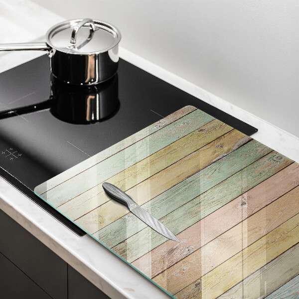 Kryt na indukčnú dosku Farebné vintage dosky