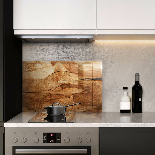 Kryt na indukčnú dosku Textúra drevenej dosky