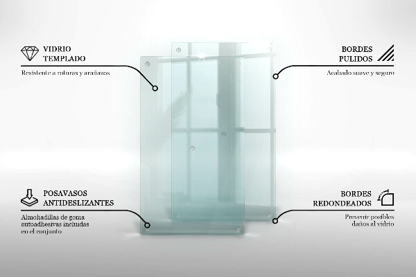 Priehľadný kryt na indukčnú dosku 2x30x52 cm