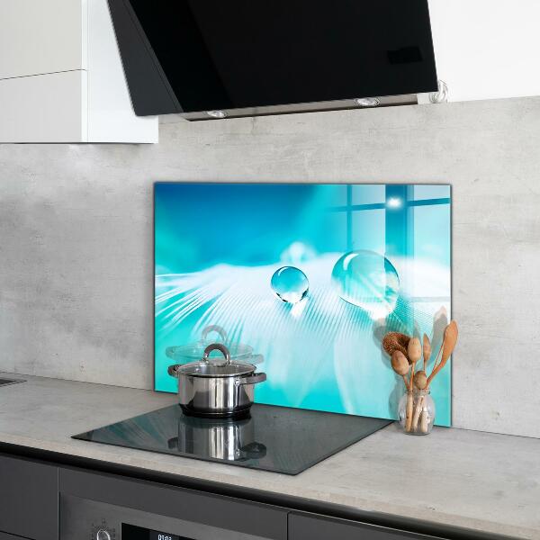 Nástenný panel  Rosa na jemnom pierku