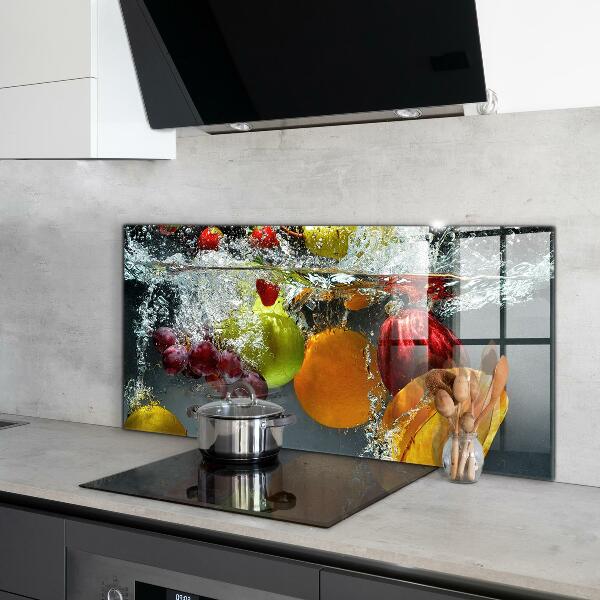 Sklenený obklad do kuchyne Šťavnatá ovocná limonáda