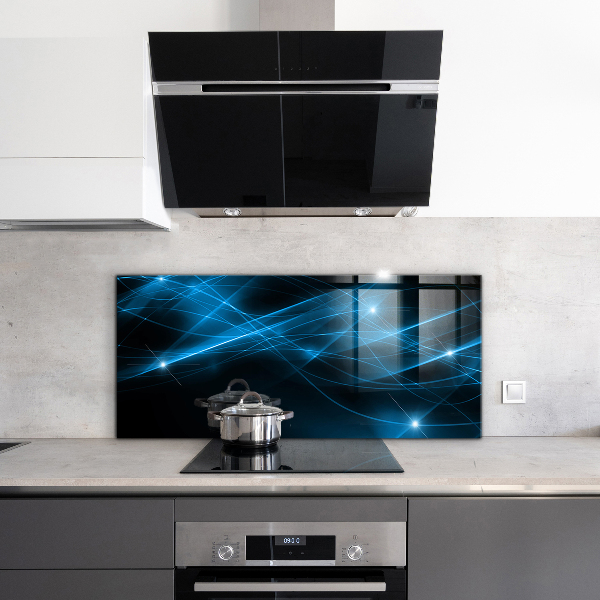 Sklenený obklad do kuchyne Energetický diagram pripojenia