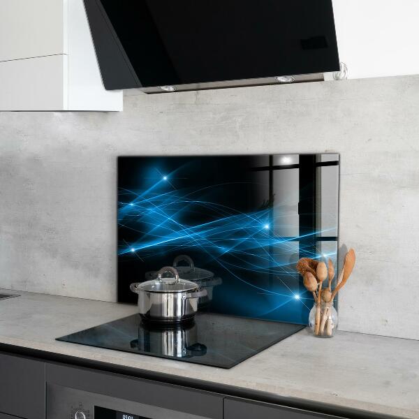 Sklenený obklad do kuchyne Energetický diagram pripojenia