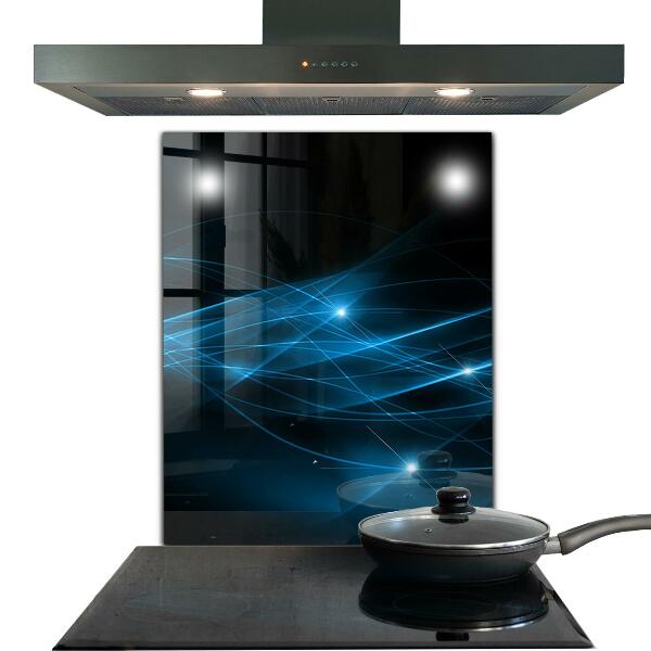 Sklenený obklad do kuchyne Energetický diagram pripojenia