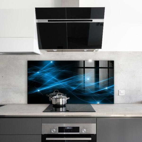 Sklenený obklad do kuchyne Energetický diagram pripojenia