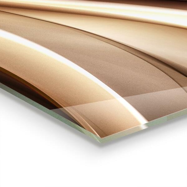 Sklenený obklad do kuchyne Abstrakcia energetických vĺn