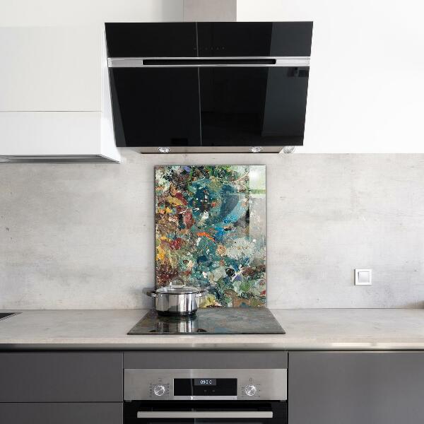 Nástenný panel  Textúra olejovej farby