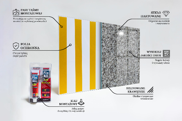 Nástenný panel  Prírodný kameň žula