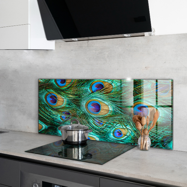Nástenný panel  Pávie perie krásna príroda