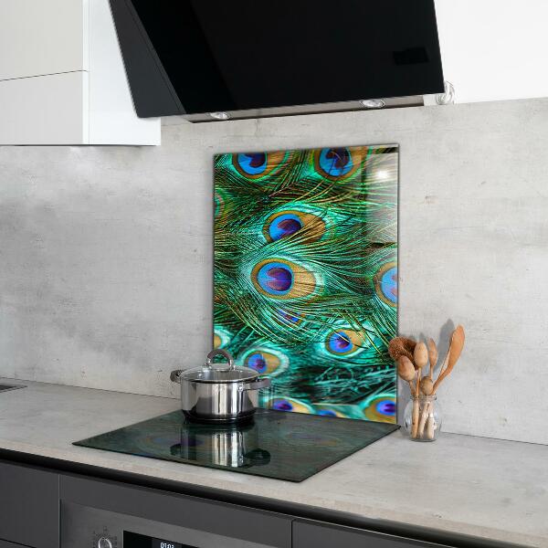 Nástenný panel  Pávie perie krásna príroda