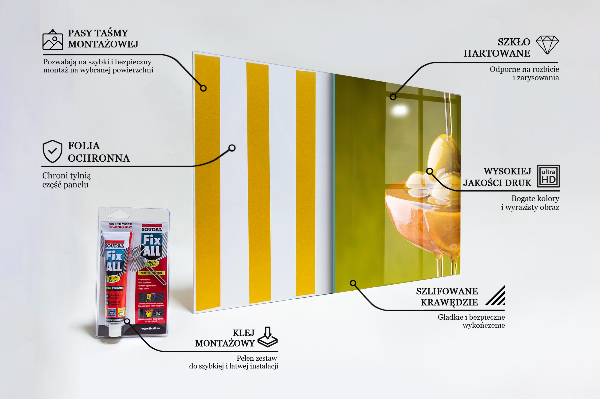 Sklenený obklad do kuchyne Čerstvo lisovaný olivový olej