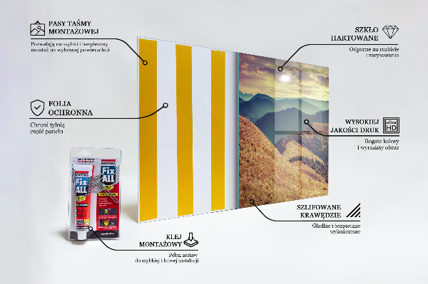 Nástenný panel  Horská krajina na jeseň