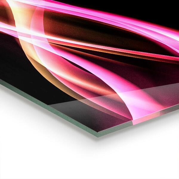 Sklenený obklad do kuchyne Moderné abstraktné vibrácie