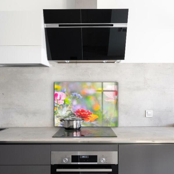 Nástenný panel  Letná maková lúka