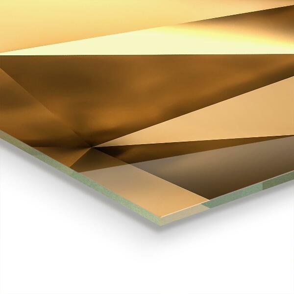 Nástenný panel  Kovová geometrická textúra