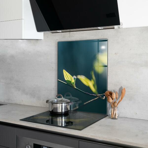 Nástenný panel  Lesklý list na konári