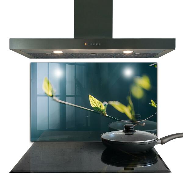 Nástenný panel  Lesklý list na konári