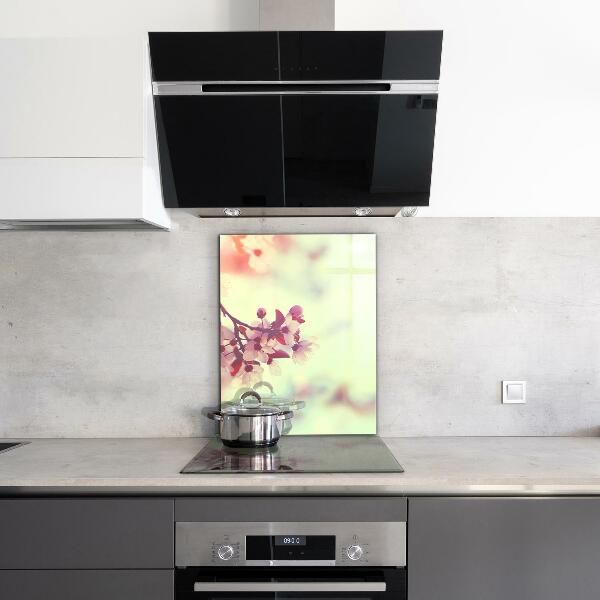 Nástenný panel  Kvitnúci ružový strom