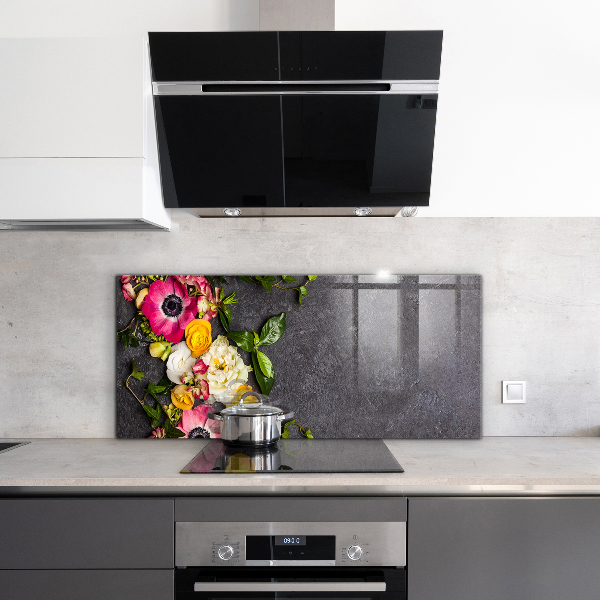 Nástenný panel  Zloženie prírodných kvetov