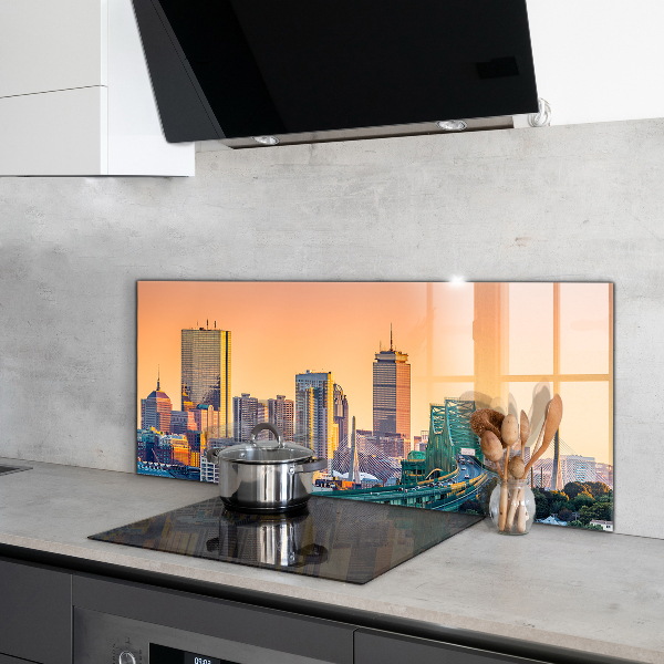 Nástenný panel  Bostonská architektúra