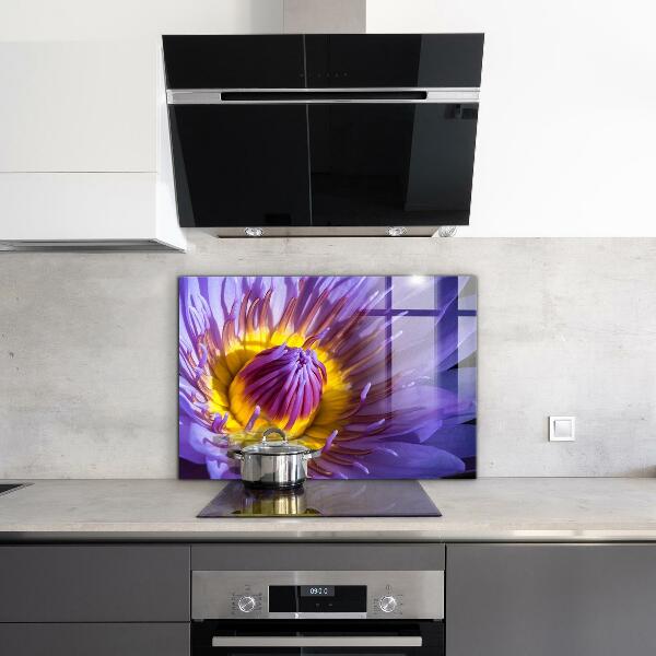 Nástenný panel  Podrobnosti o fialovom kvete