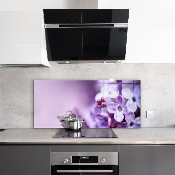 Nástenný panel  Fialové kvety