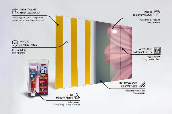 Nástenný panel  Kvet margaretka gerbera