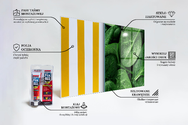 Nástenný panel  Špenátové listy zdravie