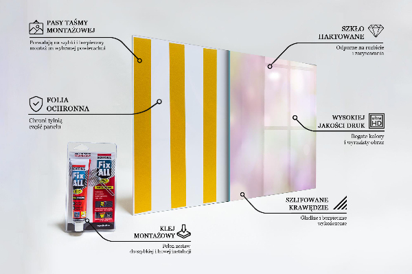 Nástenný panel  Kvitnúce orgovánové leto v záhrade